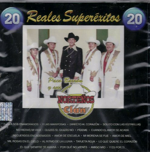 Paco Barron Y Su Nortenos Clan (CD 20 Reales SuperExitos) Disa-272524