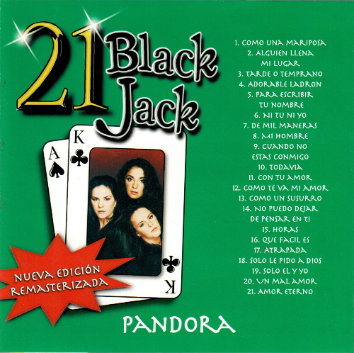 Pandora (CD 21 Black Jack) 077778032526