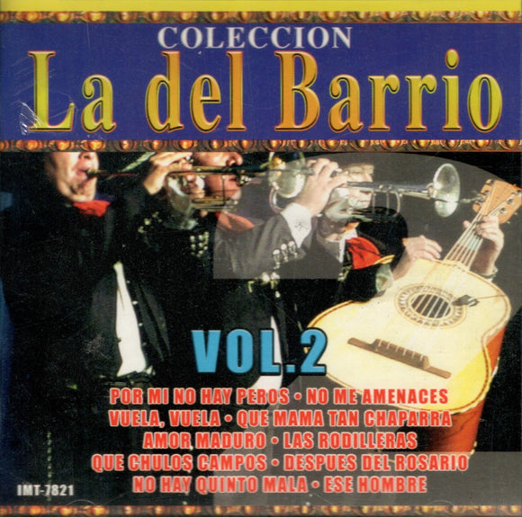 Coleccion La del Barrio (CD Vol#2 Covers, Varios) IMT-7821 Ob N/Az
