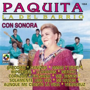 Paquita La Del Barrio (CD Con Sonora) Musart-1354