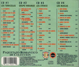 Paquetazo Romantico De Coleccion (4CD Varios Grupos) FD-001 OB