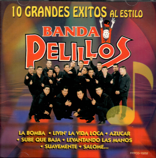 Pelillos Banda (CD 10 Grandes Exitos Al Estilo) Fppcd-10252