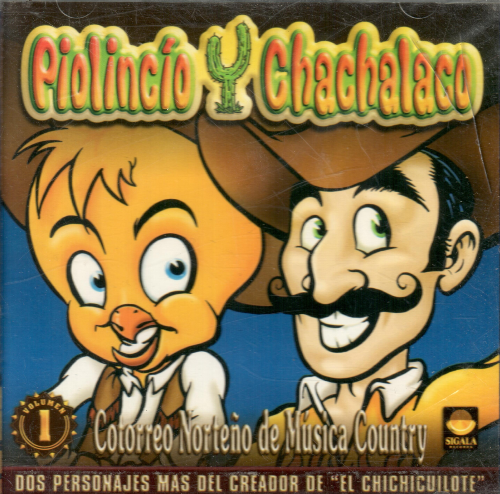 Piolincio y Chachalaco (Cotorreo Norteno de Musica Country, CD) Sgl-125