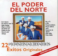 Poder del Norte (CD CD Personalidades 22 Exitos Originales) Mozart-302