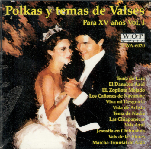Polkas Y Temas De Valses (Para XV Anos Vol.#1, CD) Cwa-6020