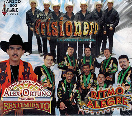 Alex Ortuno - Ritmo Alegre Y Grupo Prisionero (Paquete de 3CD) ARCD-503