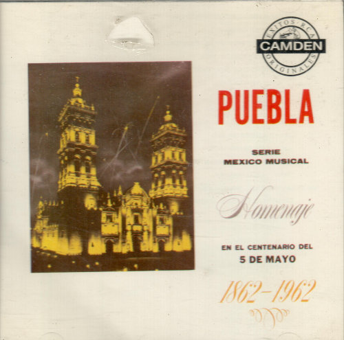 Puebla (CD Homenaje en el Centenario del 5 de Mayo, 1862-1962) CDV-1916