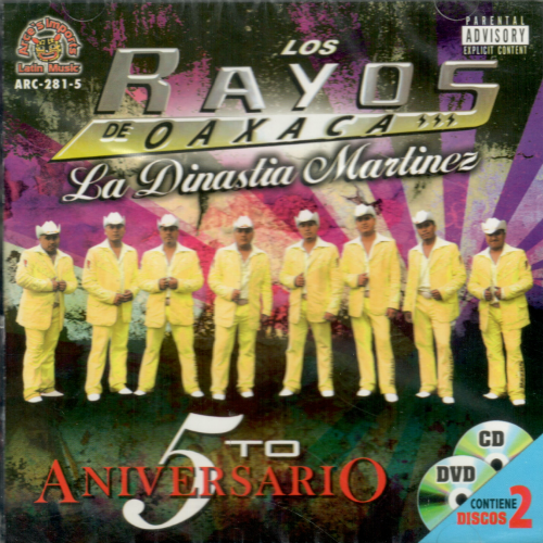 Rayos de Oaxaca (CD-DVD 5to. Aniversario) ARC-2815 n/az