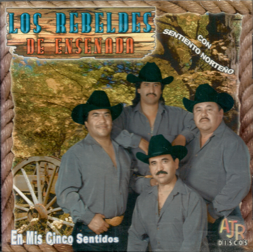 Rebeldes de Ensenada (CD con Sentimiento Norteno) Ajrcd-312