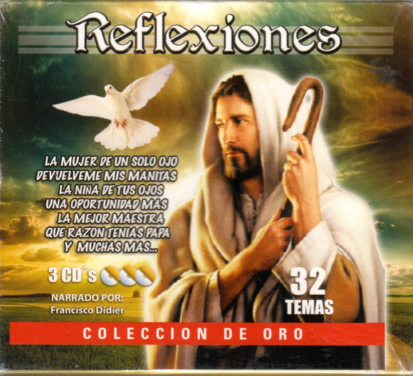 Reflexiones (3CD 32 Temas Narrado Por: Francisco Didier) POWER-900489 OB N/AZ