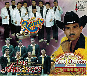Alex Ortuno - Los Arroyo's, Los Remis (Paquete de 3CD) ARCD-501