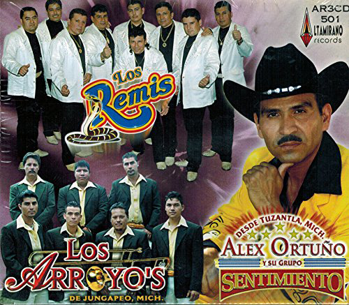 Alex Ortuno - Los Arroyo's, Los Remis (Paquete de 3CD) ARCD-501