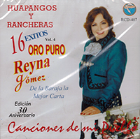 Reyna Gomez (CD 16 Exitos Volumen 4) RCD-407 ob