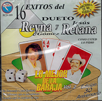 Reyna Y Retana, Dueto (CD 16 Exitos Vol#2 ) RCD-309 ob