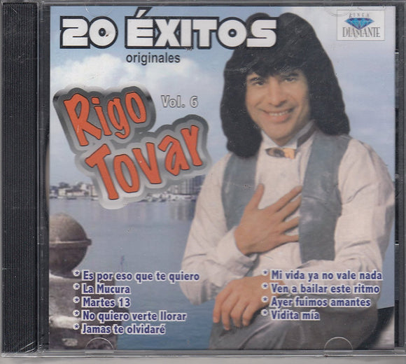 Rigo Tovar (CD 20 Exitos Originales Volumen#6 CDD-502934)
