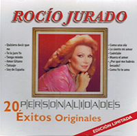 Rocio Jurado (CD Personalidades 20 Exitos Originales) Mozart-221