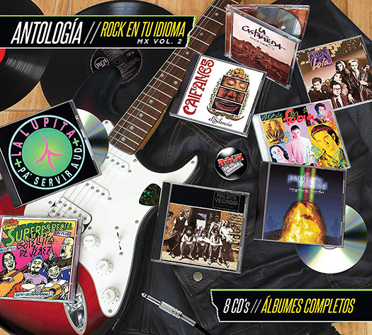 Varios Artistas (8CD Antologia Rock En Tu Idioma MX Volumen 2) Sony-592036