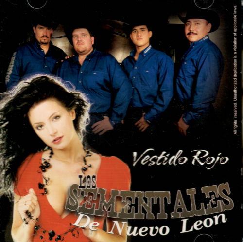 Sementales de Nuevo Leon (CD Vestido Rojo) Mundo-8348 OB