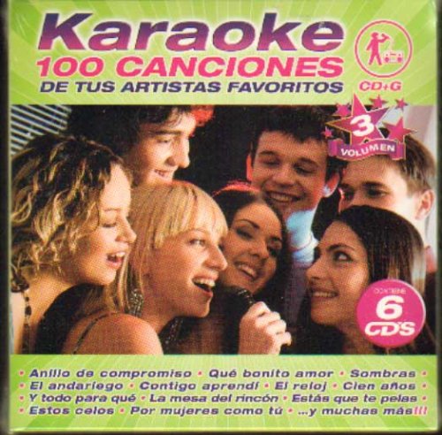 Karaoke (6CD Vol#3 100 Canciones De Tus Artistas Favoritas) IM-416047
