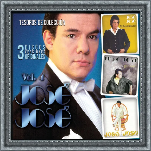 Jose Jose (3CD Vol#4 Tesoros de Coleccion) SMEM-6548 N/AZ
