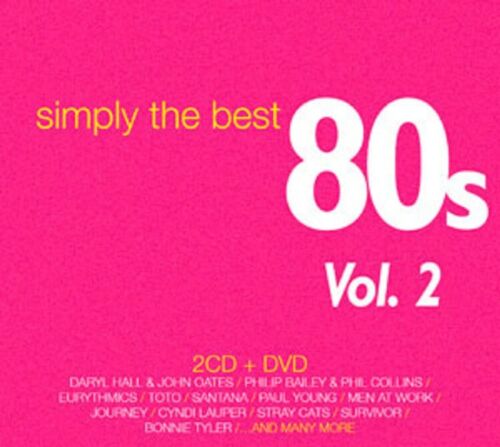 Simply The Best 80's (2cd+Dvd Vol#2 Various Artists) 194398056722