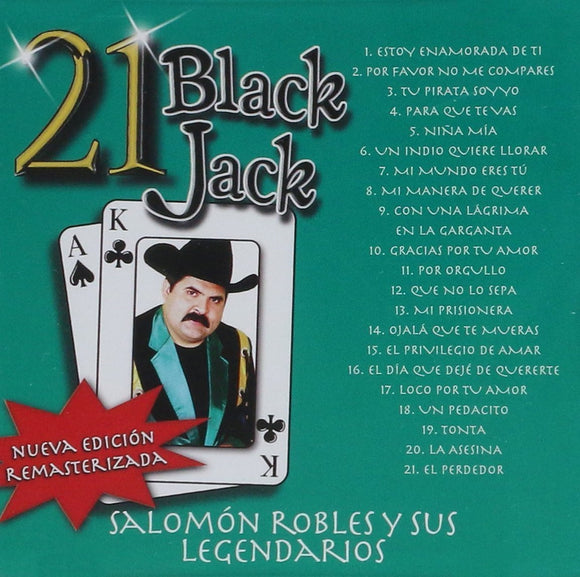 Salomon Robles y sus Legendarios (CD 21 Black Jack Disa-625093)