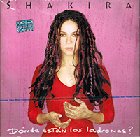 Shakira (CD Donde Estan Los Ladrones) Sony-68782
