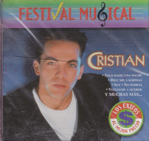 Cristian Castro (CD Festival Musical) 7509978581540