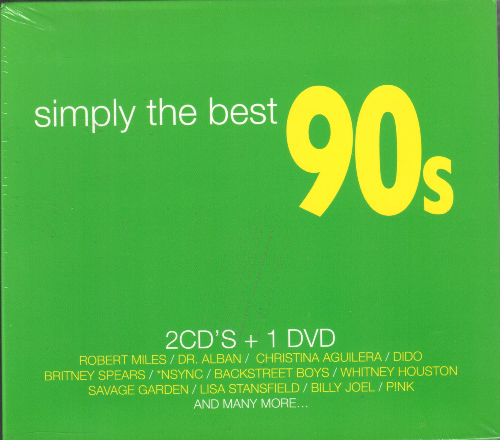 Simply The Best 90's 2CDs+DVD 190759503423