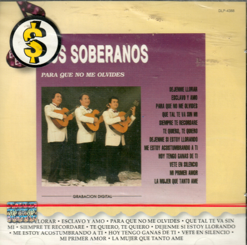 Soberanos (CD Para Que No Me Olvides) DLP-4388
