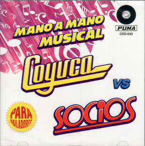 Coyuca - Socios del Ritmo (CD Mano a Mano Musical -Para Bailadores) Cdo-533