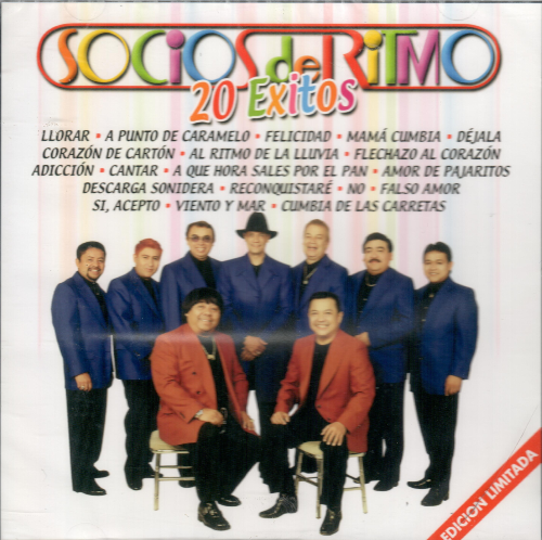 Socios Del Ritmo (CD 20 Exitos Llorar) IM-2224