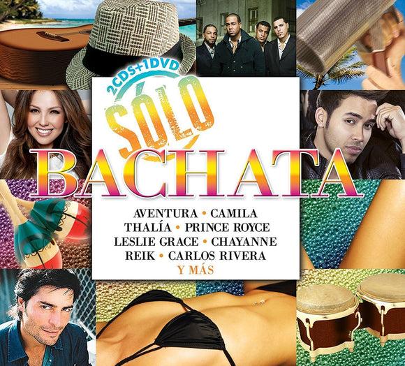 Solo Bachata (2CD+DVD Varios Artistas Sony-446220)