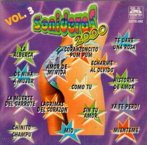 Sonideros 2000 Vol.#3 (Varios Grupos, CD) Cdte-592