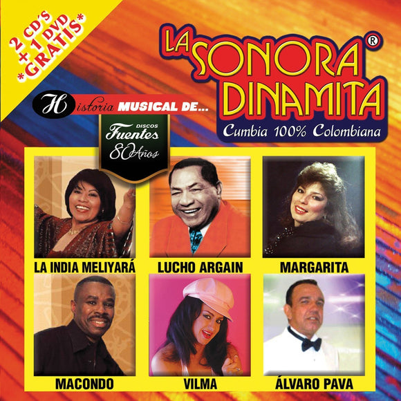 Dinamita Sonora (2Cd+Dvd Historia Musical Fuentes-Musart-Sony-1094321)