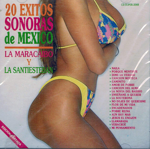 Sonoras de Mexico (CD Maracaibo - Santiesteban 20 Exitos) IM-2088