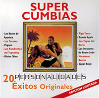 Super Cumbias (CD Personalidades 20 Exitos Originales) Mozart-300