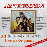 Temerarios (CD Personalidades 20 Exitos Originales) Mozart-349