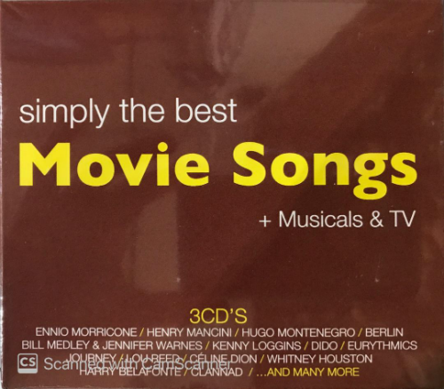 Simply The Best Movie Songs +Musicals & Tv (3CD Various Artists) 78575