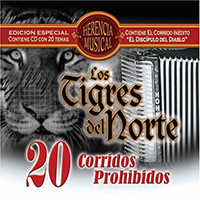 Tigres del Norte (CD 20 Corridos Prohibidos) Fonovisa-7756 OB