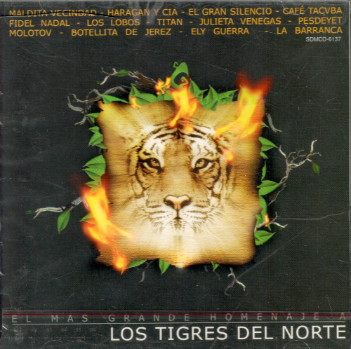 Mas Grande Homenaje a: (CD Los Tigres Del Norte) SDMCD-6137 n/az