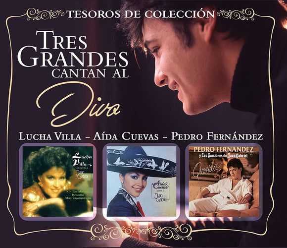 Tres Grandes cantan al Divo (Tesoros de Coleccion 3CD) Sony-538657