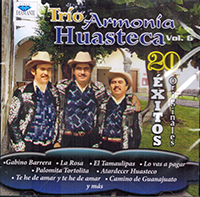 Trio Armonia Huasteca (CD 20 Exitos Volumen 6) Cdd-50142