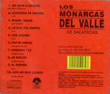 Monarcas Del Valle De Zacatecas (CD Vol#9 Me Sabe A Sangre) Cdv-500397