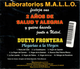Frontera Dueto (CD Plegarias A La Virgen) Mallo-00220 N/AZ ch
