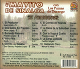 Mayito De Sinaloa (CD El Productor, Y Pumas De Durango) Ajrcd-230