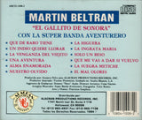 Martin Beltran "El Gallito De Sonora" (CD Que De Raro Tiene) Arcd-1008 /AZ