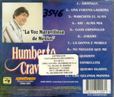 Humberto Cravioto (CD La Voz Maravillosa De México) Cdms-20971