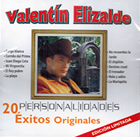 Valentin Elizalde (CD Personalidades 20 Exitos Originales 1003141)