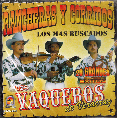 Vaqueros De Veracruz (CD Rancheras Y Corridos) CDAN-074